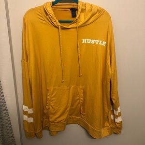 Buttery soft hoodie style long sleeve shirt